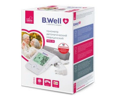Б.ВЕЛЛ ТОНОМЕТР MED-55 АВТОМАТ УНИВ.МАНЖЕТА 22-42СМ.+АДАПТЕР [B.WELL]