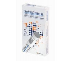 РИНФАСТ МИКС 30 100ЕД/МЛ. 3МЛ. №5 СУСП. Д/П/К ВВЕД. КАРТРИДЖ+ШПРИЦ-РУЧКА РИНАСТРА II /ГЕРОФАРМ/