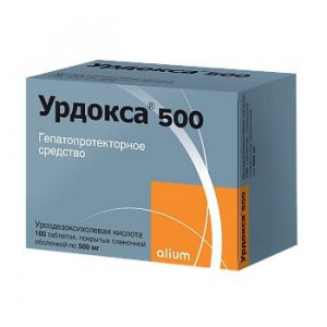 УРДОКСА 500МГ. №100 ТАБ. П/П/О /ФАРМПРОЕКТ/ОБОЛЕНСКОЕ/
