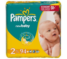 ПАМПЕРС ПОДГУЗН. БЕБИ ДРАЙ 2 МИНИ 3-6КГ №94 [PAMPERS]