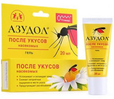 АЗУДОЛ ГЕЛЬ П/УКУСОВ КОМАРОВ 20МЛ.