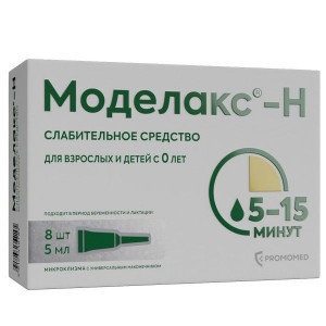МОДЕЛАКС-Н 5МЛ. №8 Р-Р РЕКТ. ТУБА МОДЕЛАКС-Н 5МЛ. №8 Р-Р РЕКТ. ТУБА
