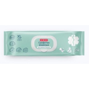 КОМФОРТЕ САЛФЕТКИ ВЛАЖН. Д/УХОДА ЗА ЛЕЖАЧ. БОЛЬНЫМИ Р.XL №60 [COMFORTE]