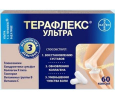 ТЕРАФЛЕКС УЛЬТРА 875МГ. №60 КАПС.
