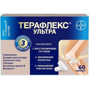 ТЕРАФЛЕКС УЛЬТРА 875МГ. №60 КАПС.
