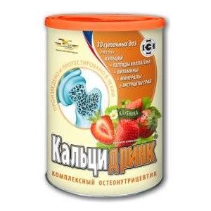 КАЛЬЦИДРИНК КЛУБНИКА 390Г. ПОР.