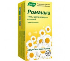 ЧАЙН.НАПИТОК РОМАШКА 1,5Г. №20 ПАК. /ЭВАЛАР/ (БАД) ЧАЙН.НАПИТОК