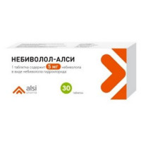 НЕБИВОЛОЛ-АЛСИ 5МГ. №30 ТАБ. /АЛСИ/