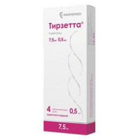 ТИРЗЕТТА 7,5МГ. 0,5МЛ. №4 Р-Р Д/П/К ШПРИЦ В АВТОИНЖЕКТОРЕ