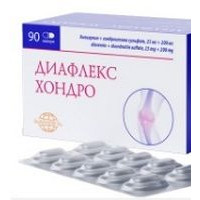 ДИАФЛЕКС ХОНДРО 25МГ.+200МГ. №60 КАПС. /РОМФАРМ/