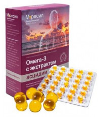 МОРЕСИЛ ОМЕГА-3 ЭКСТРАКТ АСЦИДИИ №90 КАПС.
