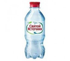 СВЯТОЙ ИСТОЧНИК ВОДА ПИТЬЕВАЯ 0,33Л. ГАЗ. ПЭТ