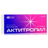 АКТИТРОПИЛ 100МГ. №60 ТАБ. БЛИСТ. /ФАРМСТАНДАРТ/