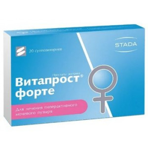 ВИТАПРОСТ ФОРТЕ 20МГ. №20 СУПП. РЕКТ. /НИЖФАРМ/ ВИТАПРОСТ ФОРТЕ 20МГ. №20 СУПП. РЕКТ. /НИЖФАРМ/