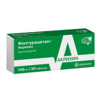 ФОНТУРАЦЕТАМ-АКРИХИН 100МГ. №30 ТАБ. /АКРИХИН/