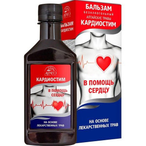 АЛТАЙСКИЕ ТРАВЫ БАЛЬЗАМ №6 КАРДИОСТИМ 250МЛ.
